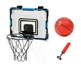 thumbnail image 2 of Pgyong Foldable Scoring No Punching Wall Mounted Basketball Frame Over The Door Basketball Hoop with LED Lighting, 2 of 8