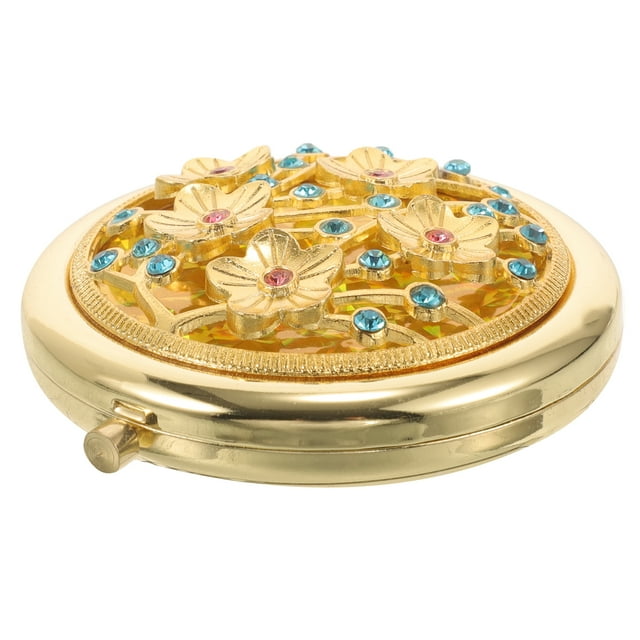 Shisuyan Hand Mirror Small Makeup Mirror Compact Mirror Pocket Mirror Decorative Mirror for Travel