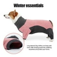 thumbnail image 4 of Winter Warm Dog Pajamas Clothes For Small Medium Large Dogs Jumpsuit Fleece Pet Overalls Labrador Bulldog Four-legged Sweatshirt, 4 of 6