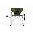 thumbnail image 2 of Padded Folding Outdoor Chair with Storage Pockets,with Side Table,Lightweight Oversized Directors Chair for Camping,Beach,Lawn,Picnics,Support 400 lbs, 2 of 7