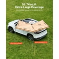thumbnail image 3 of VEVOR 270 Degree Awning, 52 sq.ft Driver Side Vehicle Awning, Waterproof UV50+ Car Side Awnings with Carry Bag, All-Weather Free-Standing Overland Awnings Car Shelter for SUV Van Truck Camping, 3 of 9