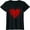 Black, variant on Love Heart Graphic Valentine's Day T-Shirt
