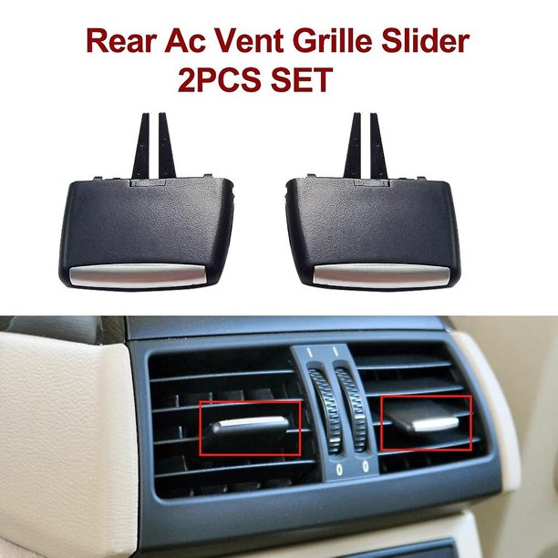 Rear AC Vent Grille Panel Cover Replacement For BMW X5 X6 E70 E71 E72 64226954953 64226958748 64226954954~7257
