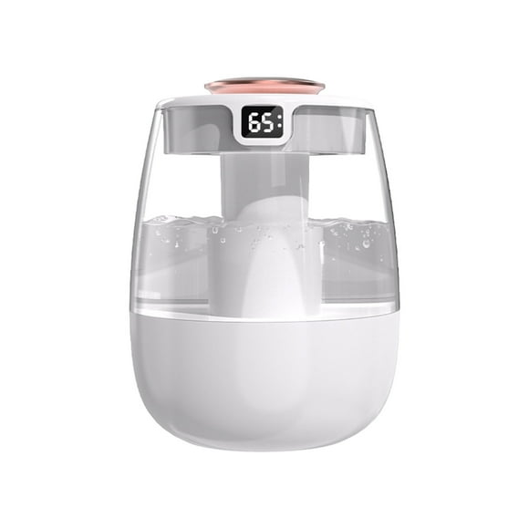 Humidifiers for Bedroom Usb Humidifier with Humidity Display - A Quiet Cold Mist Humidifier Suitable for Bedroom and Office Plants - Easy To Clean Cool Mist Humidifiers