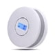 thumbnail image 1 of Detector de humo de monóxido de carbono combinado, alarma de CO portátil de viaje que funciona con batería con advertencia de sonido y pantalla digital LED (incluye 3 baterías AAA), blanco Xemadio WFLD-133, 1 of 1