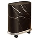 thumbnail image 1 of Cubo de basura con ruedas extraíbles, cesta para basura, ahorra espacio, tapa sellada. Negro, 1 of 9