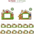 thumbnail image 5 of 4E's Novelty Foam Gingerbread House Picture Frame Craft (12 Pack) – DIY Self Adhesive Christmas Photo Magnet Craft Kits for Kids Ages 3+ Bulk, 5 of 9