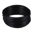 thumbnail image 1 of 55 Mètres Fil de Fer de Jardin Enduit de Colle PVC (Noir), 1 of 9