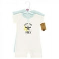 thumbnail image 2 of Touched by Nature Unisex Baby Organic Cotton Rompers, Save The Bees, 6-9 Months, 2 of 4