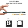 thumbnail image 3 of JETech Upgraded Slim (0.85 mm Thin) Case for iPhone 13 Pro 6.1-Inch, Camera Lens Cover Full Protection, Slim Fit Ultra Thin Lightweight Matte Hard PC, Support Wireless Charging (Black), 3 of 7