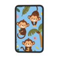 thumbnail image 7 of Bingfone Car Four-Season Universal Armrest Box Mat,Car Armrest Seat Cover Center Console Mat-Monkeys Swinging from Palms, 7 of 7