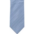 thumbnail image 1 of Kenneth Cole Mens Cain Stripe Self-tied Necktie, Blue, One Size, 1 of 1