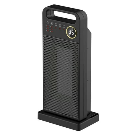 

danNing 1 Set Space Heater Ceramic Remote Adjustment Smart Timing Keep Warmth PC Portable Space Tower Heater for Indoor