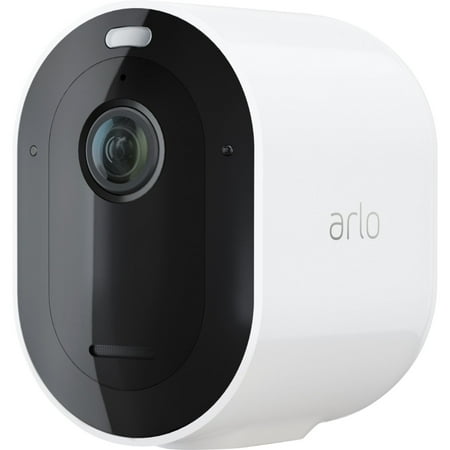 Arlo Pro 4 Spotlight Camera - 1 Pack - Wireless Security Camera, 2K Surveillance & HDR, Color Night Vision, 2 Way Audio, White - VMC4050P