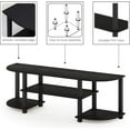 thumbnail image 5 of Turn-S-Tube Wide TV Entertainment Center, Espresso/Black, 5 of 8