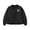 Black, variant on Kids Unisex Long Sleeve Hooded Jacket Warm with Pockets Loose Fit Streetwear Vibe Size 4-5 Years
