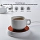 thumbnail image 5 of Calentador eléctrico para tazas para café y té - control de temperatura a 55°C, apagado automático, tapa de vidrio templado, plástico ABS blanco, 4,72x4,72 pulgadas, 5 of 8