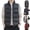 Black, variant on Men's Puffer Down Vest Stand Collar Sleeveless Jacket Winter Warm Insulated Body Warmer with Zip Pockets for Travel Hiking Daily Wear, Gray, XXS