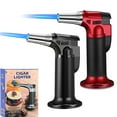 thumbnail image 1 of 2 Pack Butane Torch Kitchen Blow Lighter,Culinary Torches Professional Chef Cooking Adjustable Flame For Sous Vide,Creme Brulee,Baking,BBQ (Butane Gas Not Included), 1 of 7