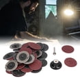 thumbnail image 3 of Fugacal Sanding Disc Set,Lock Sandpaper,40Pcs 2in Lock Sandpaper and 1/4in Holder Sandpaper Set Convenient and High Effiency for Factory and Polishing, 3 of 8