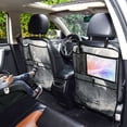 thumbnail image 7 of WOBOGO A White-cloaked Bird Backseat Car Organizer Footed Universal Car with Touch Screen Tablet Holder Rear Seat Protector, 7 of 7