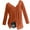 Red, variant on ICHUANYI Womens Fashion Plus Size Long Sleeve Shirts V Neck Print Pullover Fall Tops