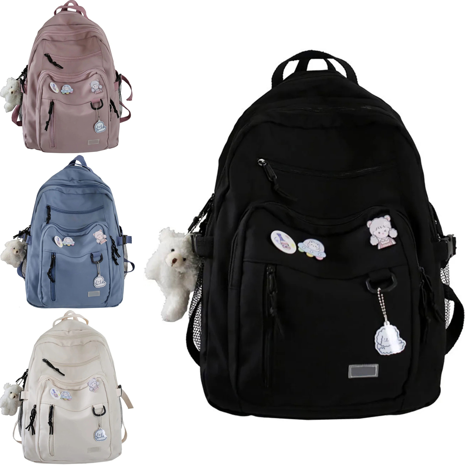 School Backpack for Girls High School Book Bag Waterproof Lightweight