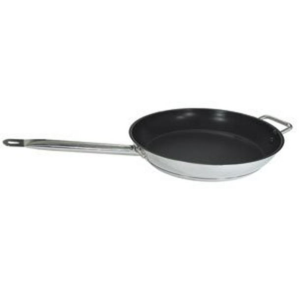 14" COMMERCIAL STAINLESS STEEL FRY FRYING PAN NSF