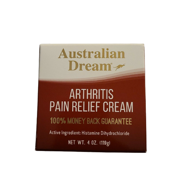 Australian Dream Arthritis Pain Relief Cream 4 oz (119g)
