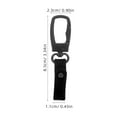 thumbnail image 2 of Raindrops  Car Key Chain Travel Accessories Men Wallet Ring Miss Black, 2 of 8