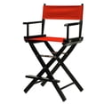 thumbnail image 4 of 24" Director's Chair Black Frame-Red Canvas, 4 of 7