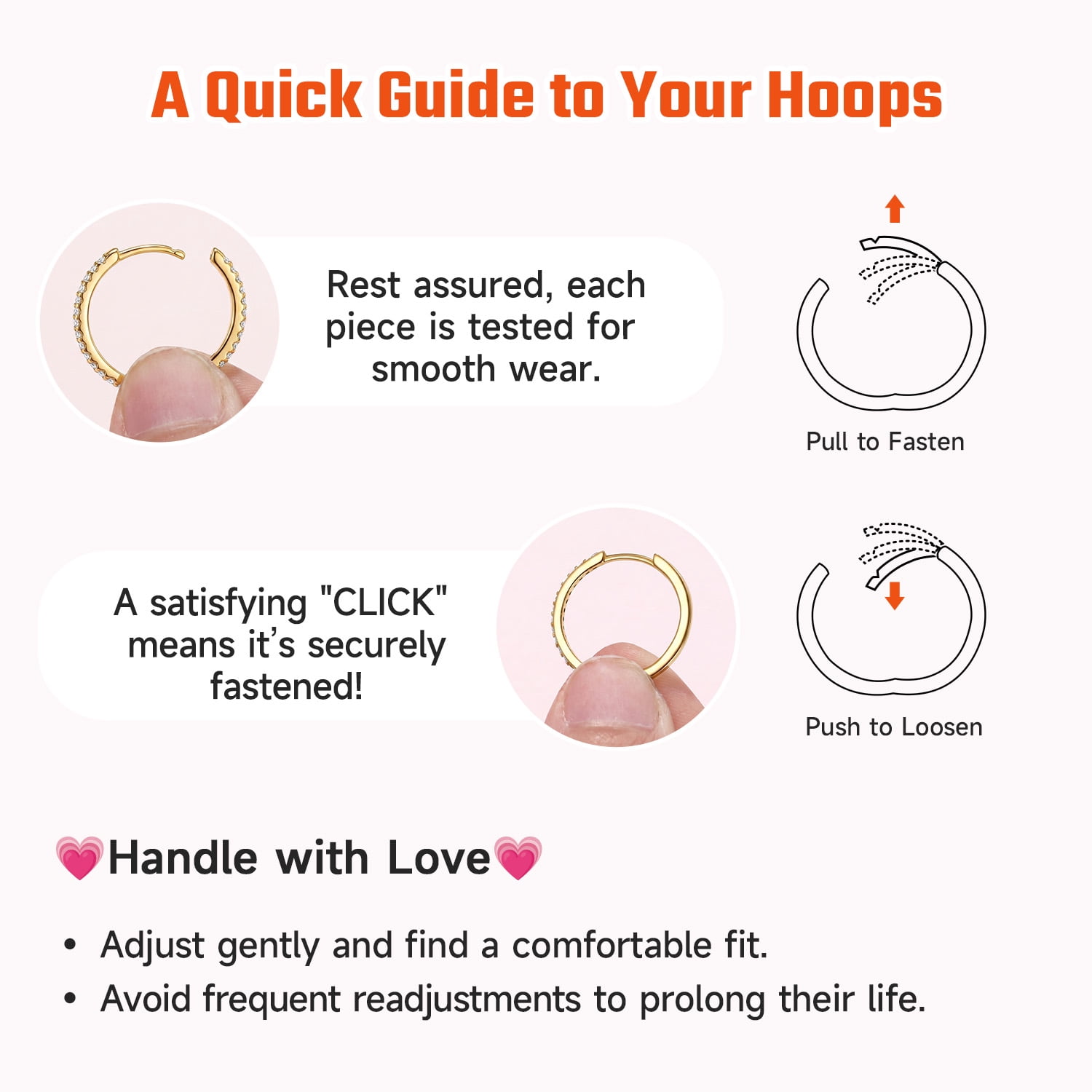 Just Being Cute Hypoallergenic Huggie Hoop Earrings for Women, Gold Plated 14mm Small Hoops Cartilage Earrings for Sensitive Ears with S925 Pins & Backs Birthday Mothers Day Jewelry Gift for Her/Mom