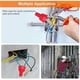 thumbnail image 2 of Red , Winged Wire End Connector Cover, Nut 18-8 AWG, HSP13 Type Screw Terminal for Connecting Electrical Wiring, 2 of 5