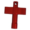 thumbnail image 3 of TISHITA Clé de Tambour Réglage Ergonomique de la Tension pour Matériel de Batteur Outil de Réglage de Tambour Rouge, 3 of 8