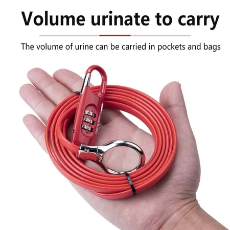 Mountain Bicycles Coded Lock PVC Chair Luggage Cycle Locking Steel Wire