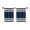 B, variant on Short Blackout Curtains for Small Bedroom Window,Kitchen Window Curtains, Insulating UV Blocking Drapes for Kitchen Cafe Basement Garage, Privacy Tiers for Bathroom Window