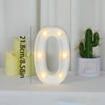thumbnail image 6 of 8.6" LED Marquee Sign Light Up Letters, Alphabet Light Up Letters Sign, Battery Powered LED Letter Lights for Night Light, Wedding, Birthday, Party, Christmas or Home Decor, 6 of 9