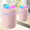 thumbnail image 4 of Essential Oil Diffuser  300ML Diffusers for Essential Oils Aromatherapy Diffuser 7 Colors Lights Cool Mist Humidifier  Waterless Auto off for Home Office Bedroom  White, 4 of 6