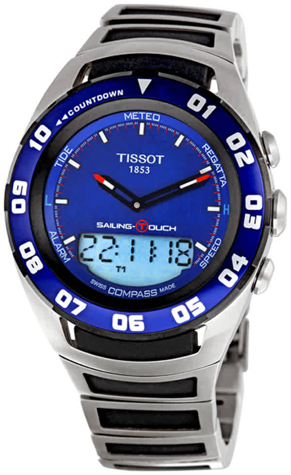 たしろ屋 腕時計 ティソット Tissot Sailing Touch アラーム クロノグラフ メンズ 腕時計 T0564202105100 通販 
