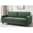 thumbnail image 4 of US Pride Furniture Mid Century Modern Couch for Small Spaces Living Rooms Apartments and Condos 3 Seater Sofa with Reversible Back Pillows Green, 4 of 4