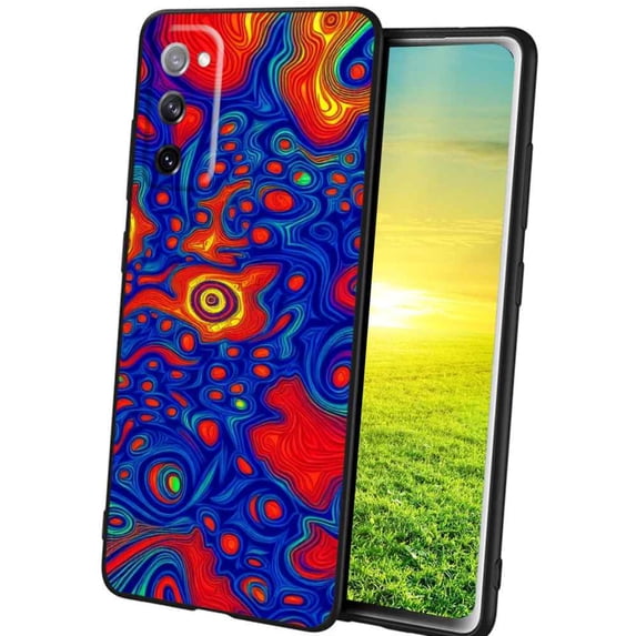 Compatible with Samsung Galaxy A02S(US Model) Phone Case, Trippy-Psychedelic-15 Case Silicone Protective for Teen Girl Boy Case for Samsung Galaxy A02S(US Model)