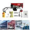 thumbnail image 5 of YIYIBYUS Electric Hoist 220lbs Lifting Winch with Remote Control for Factories Warehouses Construction, 5 of 9