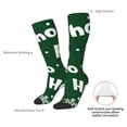 thumbnail image 5 of Bingfone Compression Socks for Women and Men Long Socks for Running Athletic Cycling Nurse-Ho Ho Ho A, 5 of 8