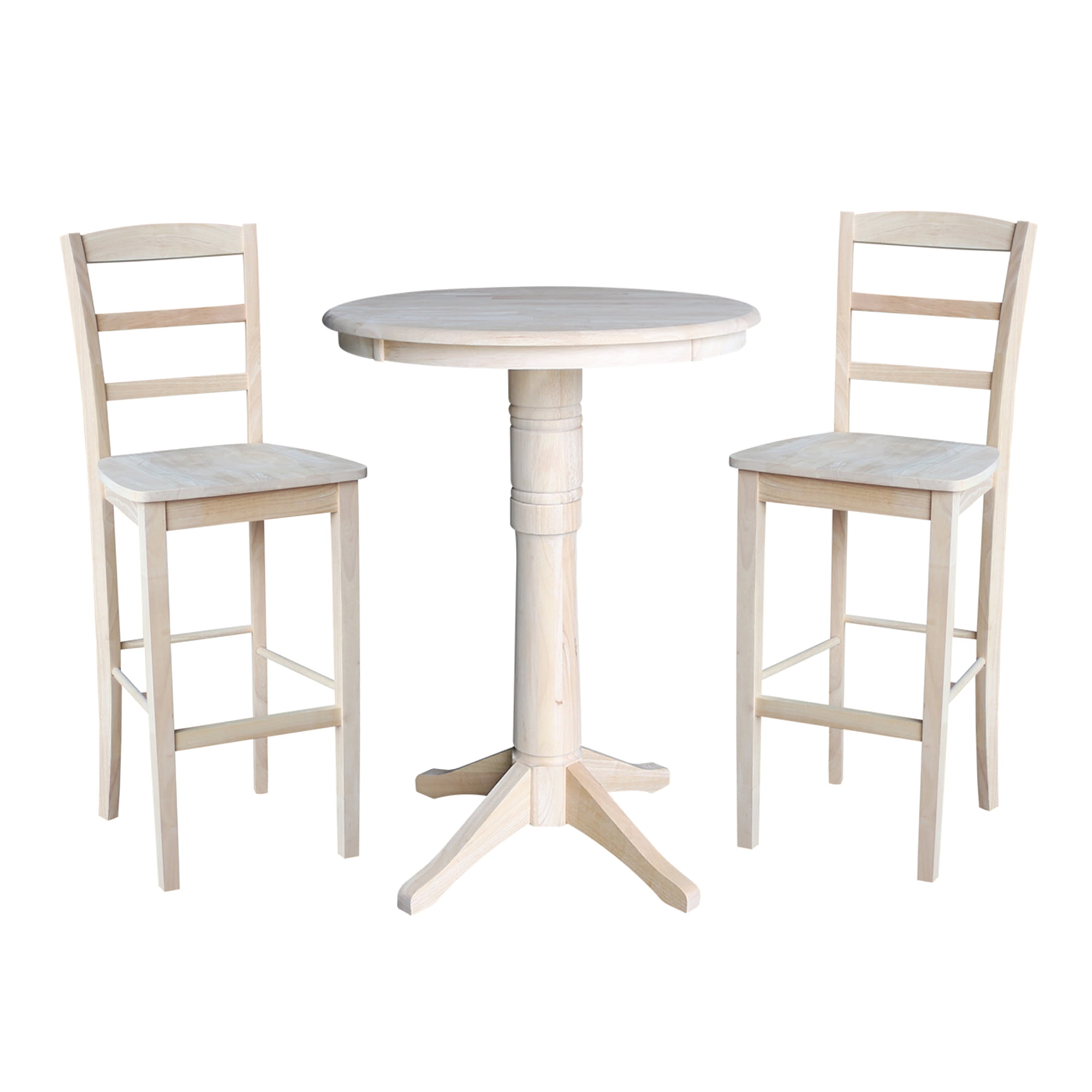 30 Round Top Pedestal Bar Height Table With 2 Madrid Stools 30-round-top-pedestal-bar-height-table-with-2-madrid-stools