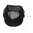 thumbnail image 6 of 3pcs Chef Hat Hair Nets Food Service Caps Kitchen Cooking Elastic Chef Cap for Women and Men, 6 of 6