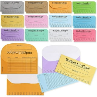 Cash Budget Envelope Wallet System For Women12 Budget Sheets Envelopes  Binder Note For Budgeting And Saving Money