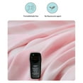 thumbnail image 4 of ICE Blanket, Fiber Blanket, Suitable for Hot Sleepers To Sleep Sweat, And Breathable Summer Ice Blanket, Ice Blanket, Summer Blanket Pink , Size 110x130cm, 4 of 5
