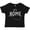 AB-Black, variant on Inktastic It's Home- State of Oklahoma outline Boys or Girls Toddler T-Shirt