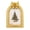 golden arch, variant on Christmas Tabletop Photo Frame, Resin Picture Holder with Raised 3D Bowknot for Seasonal Photo Display, Tabletop & Wall Decoration
