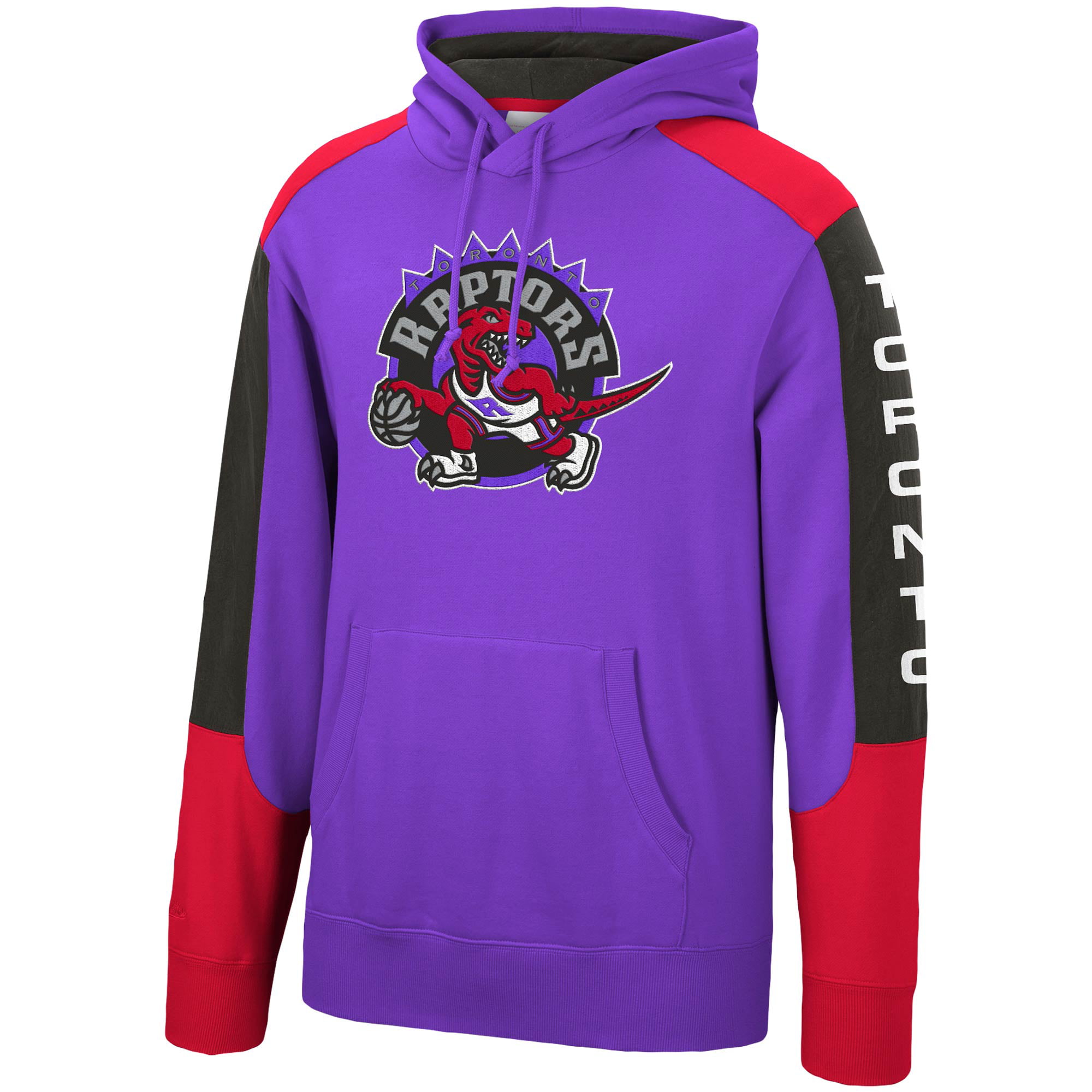 Youth Toronto Raptors Outside The Key Pullover Hoodie 